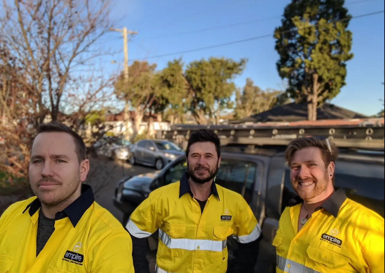 The Empire Electrical Contractors team in Sydney